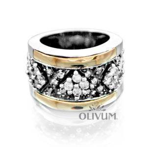Anillo oro plata anillo en oro plata joyas oro plata anillos pulsera dije set en oro plata al por mayor COLOMBIA